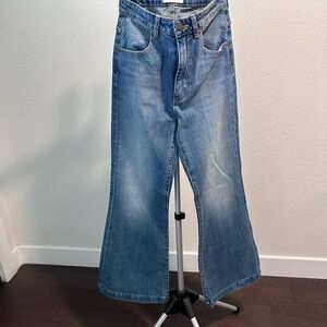 ROLLA'S Blue High Rise Flare Jeans W24